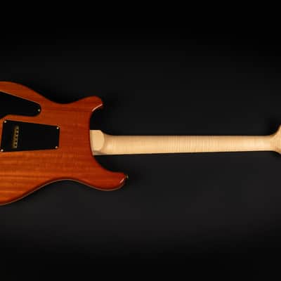 2015 PRS 30th Anniversary Wood Library Custom 24 Quilt 10-Top - Burnt Maple Leaf | USA Limited Edition Satin Flame Maple Neck Ziricote Fretboard 3.4kg | Coa OHSC image 10