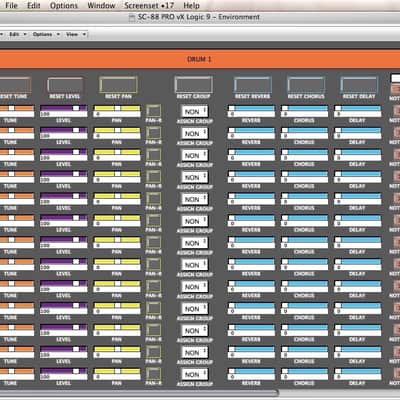 Virtual SOUND CANVAS editor / programmer - Roland SC-88 PRO / 88 / 55, etc - LOGIC v4 - X image 11