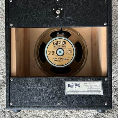 Benson Amps Celeston 1x12" Speaker Cabinet 2022 Black Tolex image 2