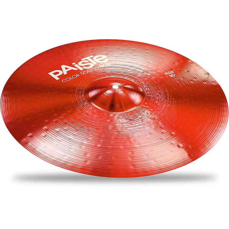 Paiste Color Sound 900 Series Red 20-Inch Ride Cymbal image 1