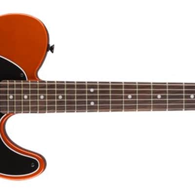 Squier FSR Affinity Telecaster HH Electric Guitar in Metallic Orange image 3
