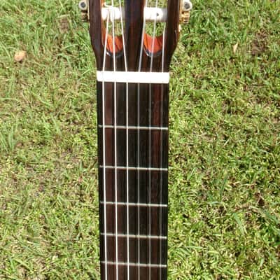 1986 Kazuo Yairi H-5 Hermann Hauser Model Classical Guitar - Natural+Hard Case image 5