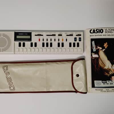 Casio VL-1 VL-Tone 29-Key Synthesizer Keyboard 1979 - 1984 - White