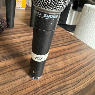 Shure SM58 Handheld Cardioid Dynamic Microphone 1984 - Present - Black image 4