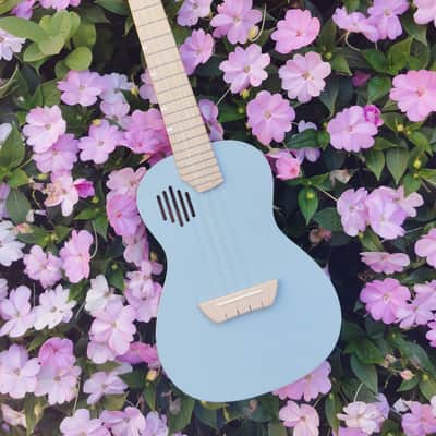 Pickapick UC23 Mahogany Concert Ukulele Beginner Kit (Sky Blue) image 10
