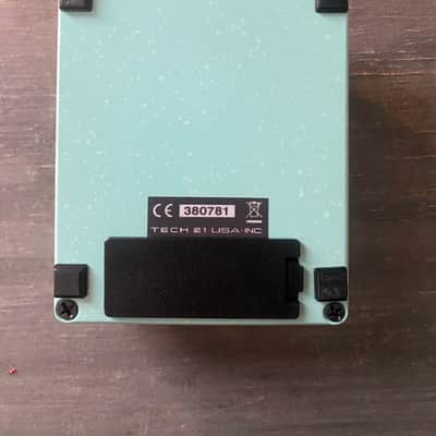 Tech 21 Geddy Lee YYZ Shape-Shifter Signature SansAmp Bass Drive 2022 - Present - Seafoam image 2