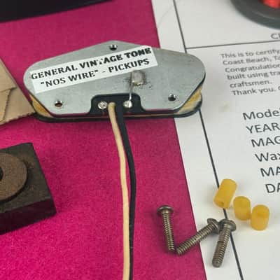 General Vintage  for  Telecaster ®️ Bridge Pickup Handwound – NOS 60s Phelps Dodge Wire – Esquire®, Broadcaster®, Blackguard® image 9