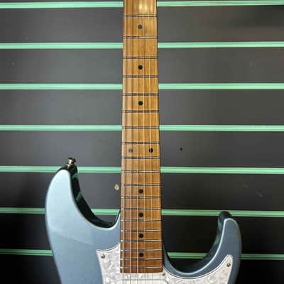 Ibanez AZ2204-ICM Ice Blue Metallic 2018 Electric Guitar image 7