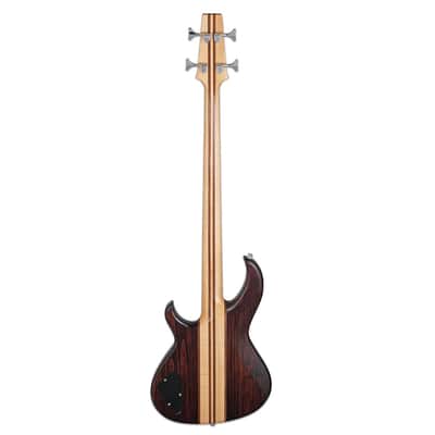 Aria Pro II SB-700 4-String Bass Guitar - Walnut - Open Box image 8
