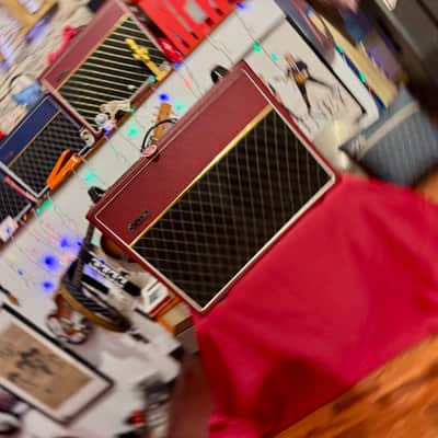 Vox AC30C2 2x12” Custom Limited Edition 2-Channel 30-Watt 2x12" Guitar Combo Classic Vintage Red image 7