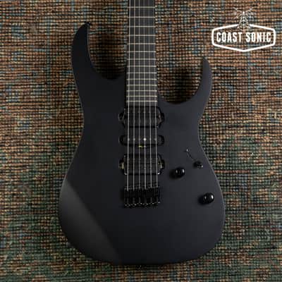 2025 Ibanez RG6HSHFX-BKF J-Line Made in Japan, Flat Black, near mint