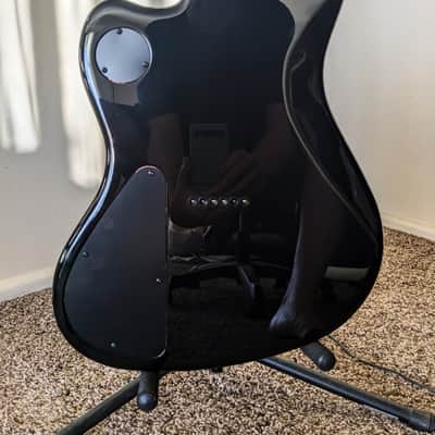 Custom Built Warmoth Jazzmaster 2024 - Gloss Black image 2