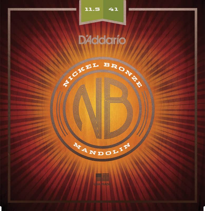 Immagine D'Addario NBM11541 Nickel Bronze Mandolin Strings - Medium Heavy (11.5-41) - 1
