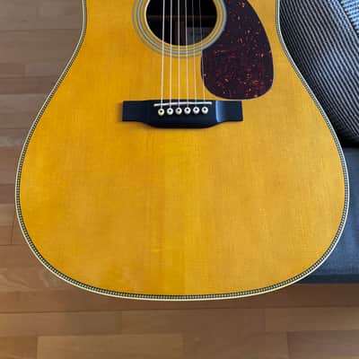 2021 Martin Custom Shop Aged Adirondack Wild Grain Rosewood back and sides image 5