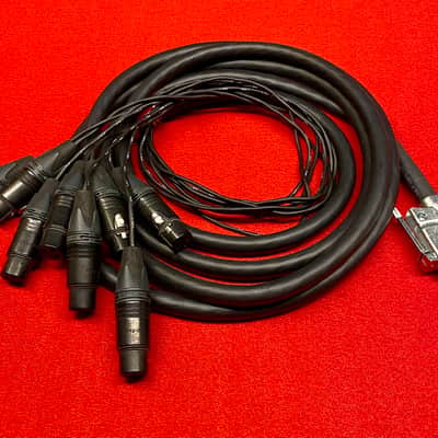 Custom Handwired Mogami 2932 DB25 to 8 XLR Female Cable image 1