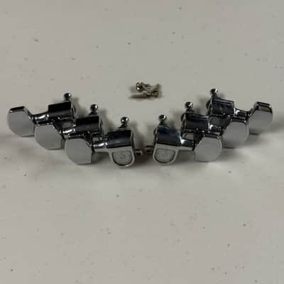 Schaller 3x3 Tuners complete with Screws 1970's (T-439) image 1