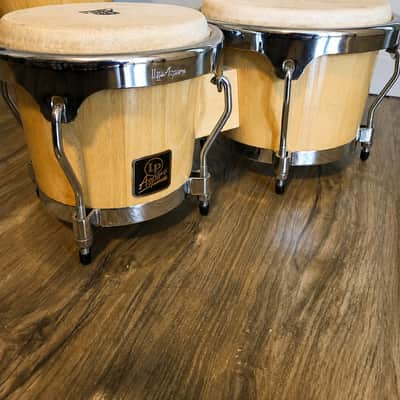 LP Aspire LPA646-AW 10"/11" Conga Set w/ Matching Bongos, Stand & Pearl Throne image 5