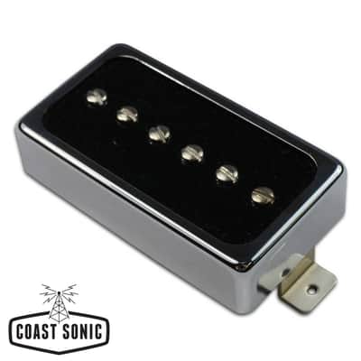 Mojotone Humbucker Sized P-90 Neck Pickup Nickel image 1