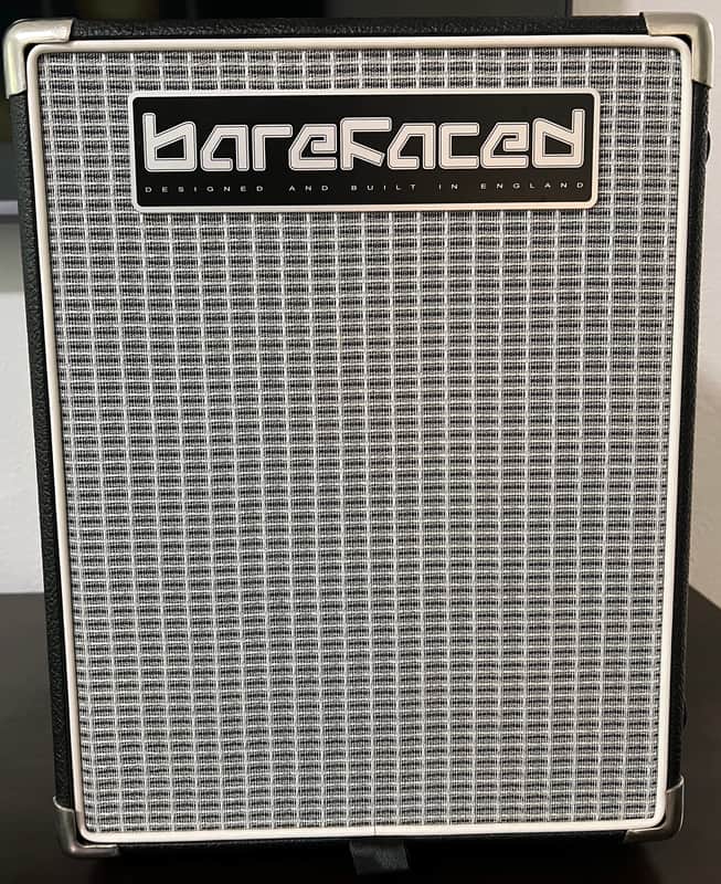 Barefaced One 10 2020s - Black with Silver Cloth Grill image 1