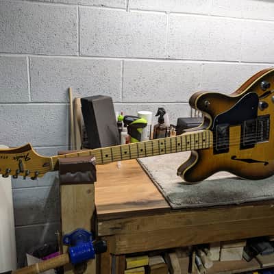 Fender Starcaster 1976 Tobacco Sunburst image 6