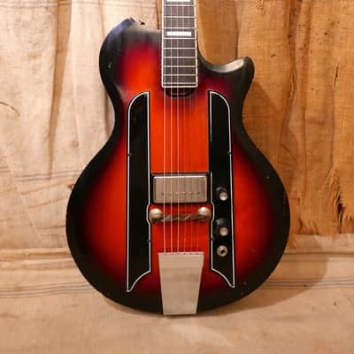 Airline Single Pickup Solidbody 1960 Redburst image 2