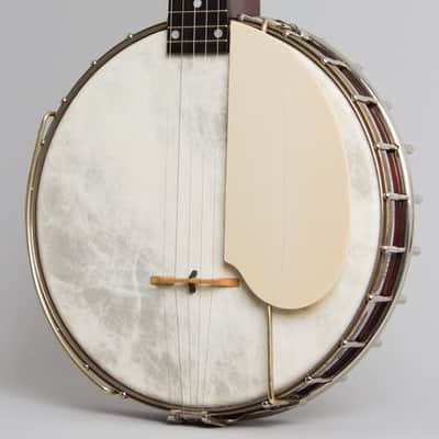 Gibson  RB-3 Trapdoor 5 String Resonator Banjo (1924), ser. #11085A-25, period black hard shell case. image 3