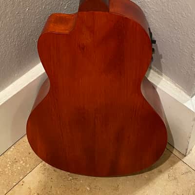 Gretsch G9121 Tenor Acoustic/Cutaway/Electric Ukulele 2016 - Mahogany Stain image 5