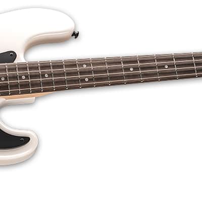 ESP LTD Surveyor '87 Pearl White Electric Bass Guitar 1987 87 - NEW image 3
