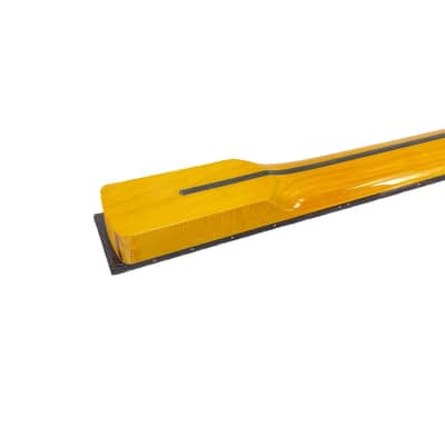 Yellow Paint Maple Electric Guitar Neck 6 String - 20 Fret 25.5" Replacement Neck with Rosewood Fretboard, 42mm Nut Width, Big F Headstock- Bolt-On Unfinished DIY Guitar Parts image 7