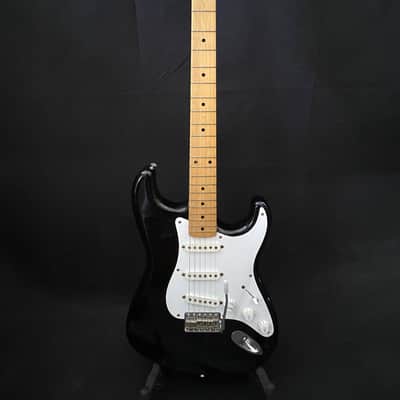 1987 Fender Japan E-Serial Eric Clapton Style– Black / Maple Neck image 2