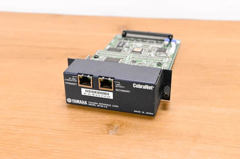 Yamaha Yamaha MY16-CII CobraNet Network I/O Card