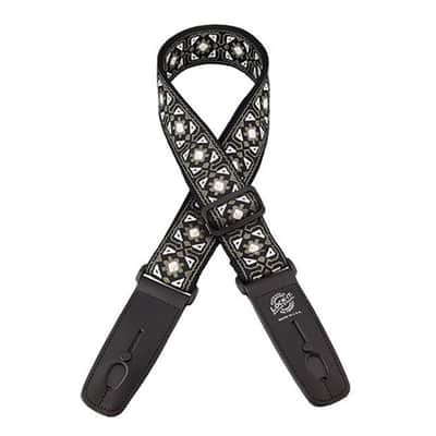 Lock-It LIS 066-SO Retro Vintage Woven 2" Guitar Strap