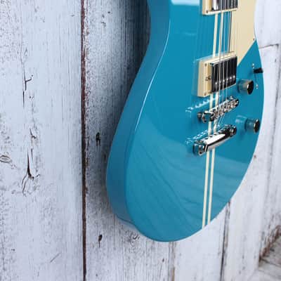 Yamaha RSE20 Revstar Element Chambered Body Electric Guitar Swift Blue Finish image 8