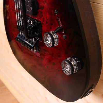 Schecter Omen Elite-6 FR - Rosewood Fingerboard, Black Cherry Burst image 5