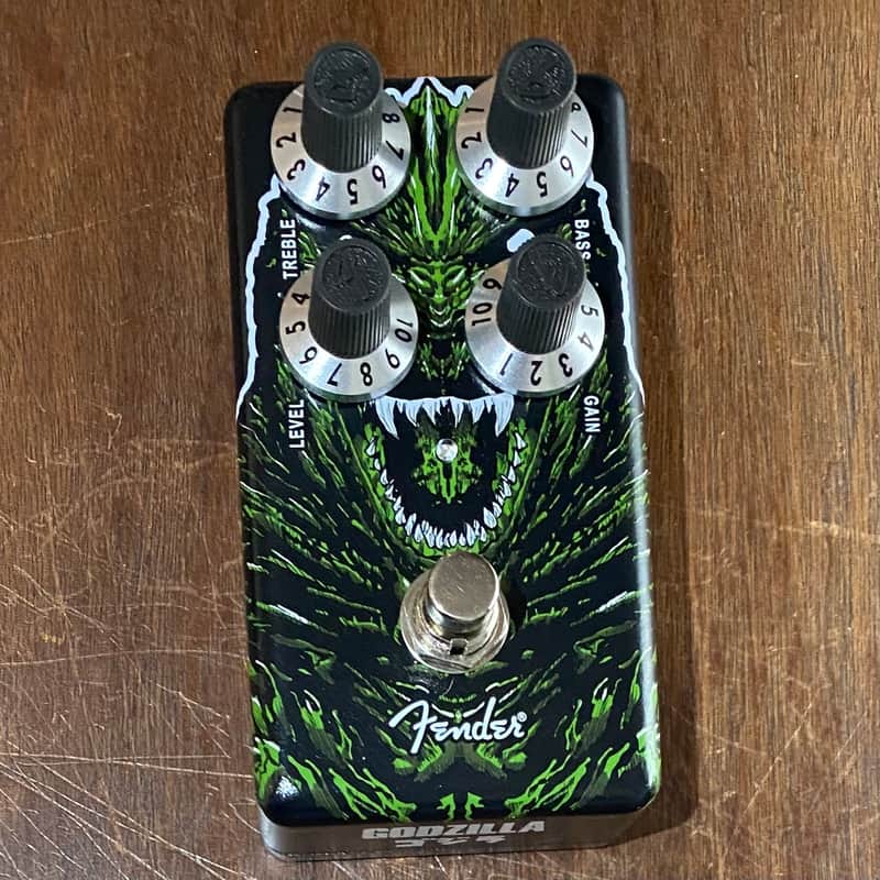Fender Godzilla Distortion 2026 - Black / Green Graphic image 1