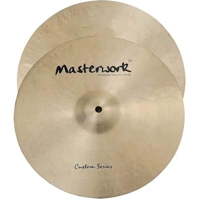 Masterwork Custom Series 3pcs 24” Ride - 20” Crash - 16” Hi-Hat Cymbal Set image 2