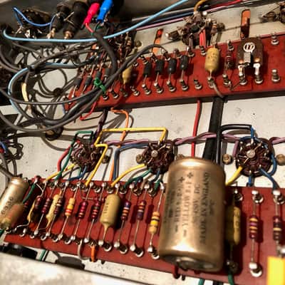 Vintage 1969 Hiwatt PA 200 DR203 Custom Built 6L6 Valve Amplifier Head image 20