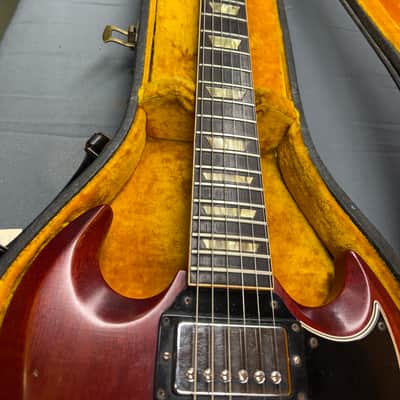 GIBSON LES PAUL/SG 1961 - Cherry  #31422 image 25