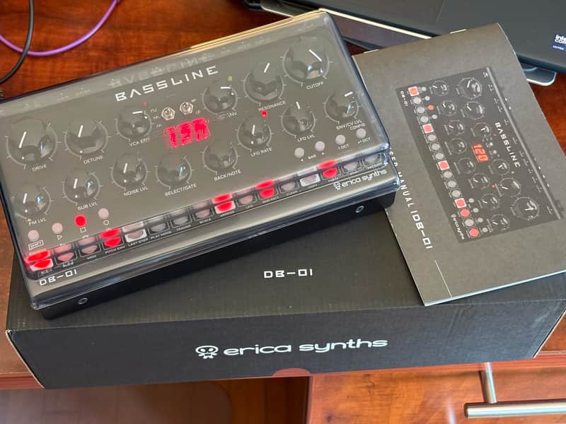 Erica Synths Bassline DB-01 Desktop 2014 - Present - Black image 1