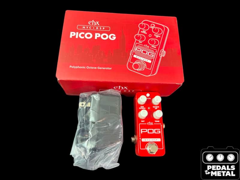 Electro-Harmonix Pico POG Polyphonic Octave Generator 2023 - Present - Red - X18857 image 1