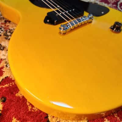 1990's Greco Les Paul Junior Jr Double Cut (EJR) TV Yellow, Made in Japan MIJ image 9