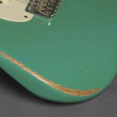 Fender Custom Shop Stratocaster 1955 Relic Foam Green Masterbuilt John Cruz 2016 image 6