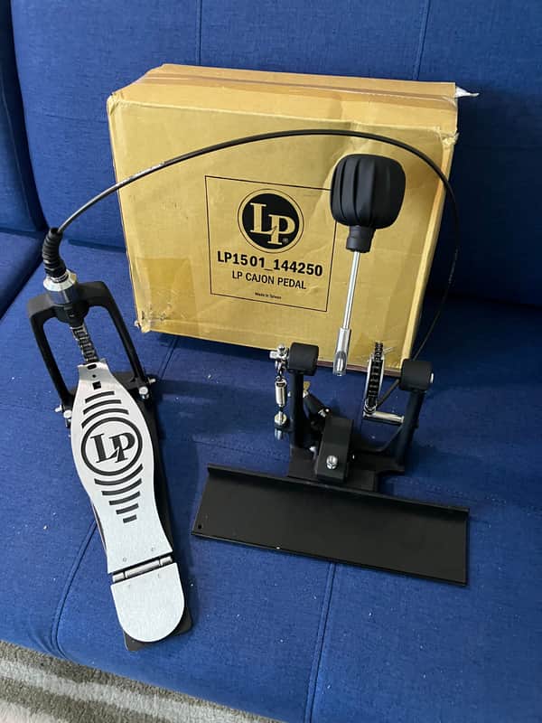 Latin Percussion LP1501 Cajon Pedal 2020s - Steel / Black image 1