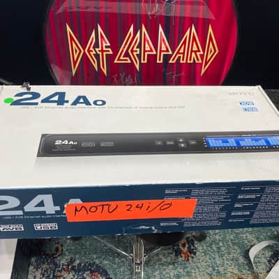 Rick Allen's Def Leppard, MOTU 24 I/O Firewire Audio Interface (RA #2084) 2010s - Black image 12