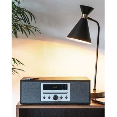 Crosley CR3504A Finn Bluetooth Radio CD Player - Black-NEW image 4