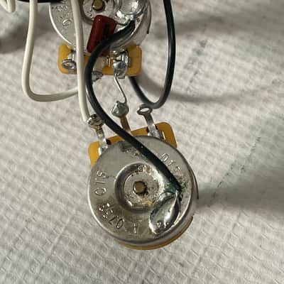 2010's MIM Fender Mexican Standard Stratocaster Guitar Factory Electronics Wiring Harness image 10
