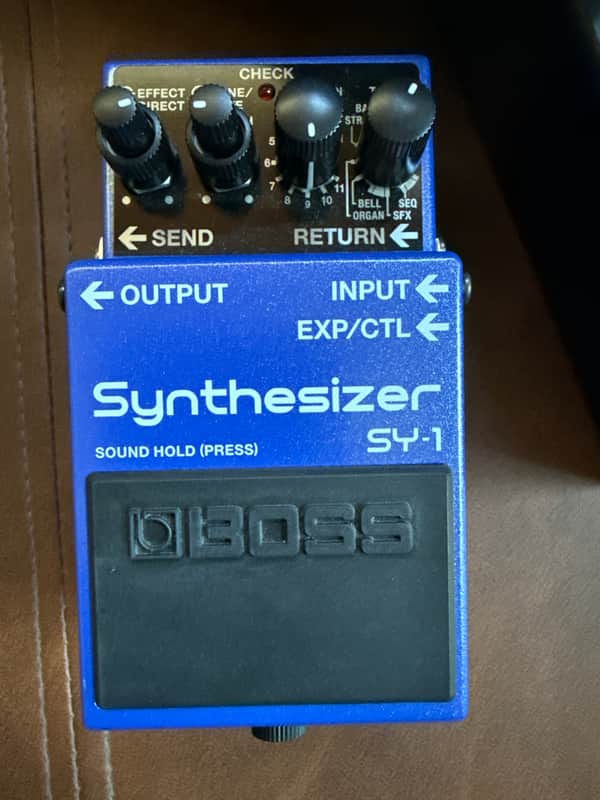 Boss SY-1 Synthesizer 2019 - Present - Blue image 1