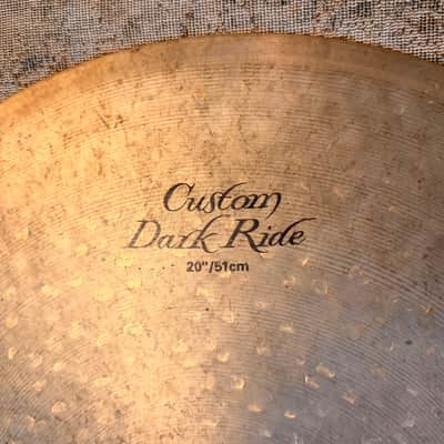 Zildjian K CUSTOM DARK Ride 20” 2266 g CRASHABLE Versatile! Semi-Dry! Don’t Pay $530 for a guess! image 3