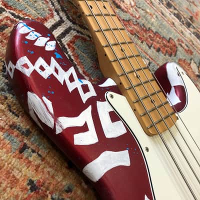 "Il Buono" Custom Hand Painted Fender Standard Jazz Bass image 3