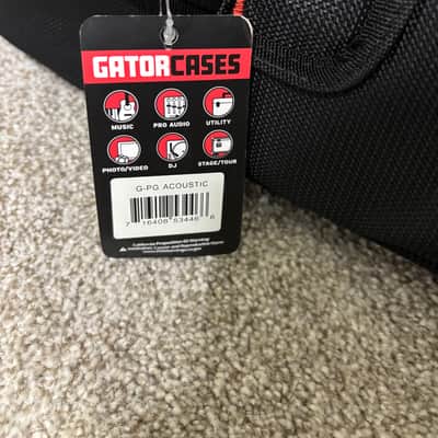Gator G-PG-ACOUSTIC ProGo Series Ultimate Acoustic Guitar Gig Bag 2010s Black image 4